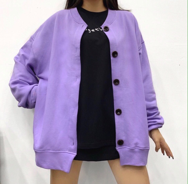 Áo khoác cardigan nam nữ form rộng siêu xinh luôn ạ