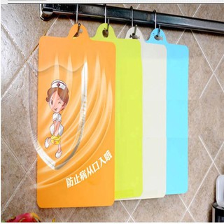 Thớt nhựa dẻo 34.9*24cm (4 màu ,giao màu ngẩu nhiên)