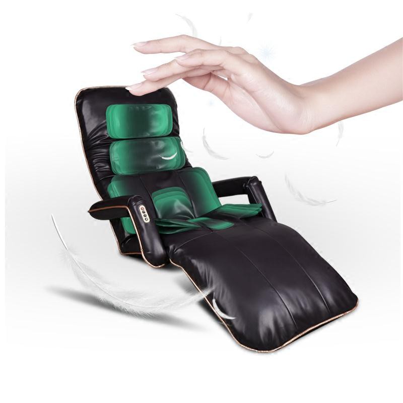 Hui Ye Máy mát xa túi khí đa chức năng toàn thân ghế massage có thể gập lại đệm bảo vệ cổ và thắt lưng tại nhà