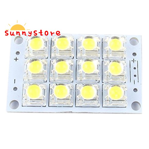 Đèn LED DC 3V 5V 12 bóng siêu sáng