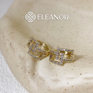 Bông Tai Nữ Eleanor Hình Vuông Hiện Đại, Sang Trọng - SP002703