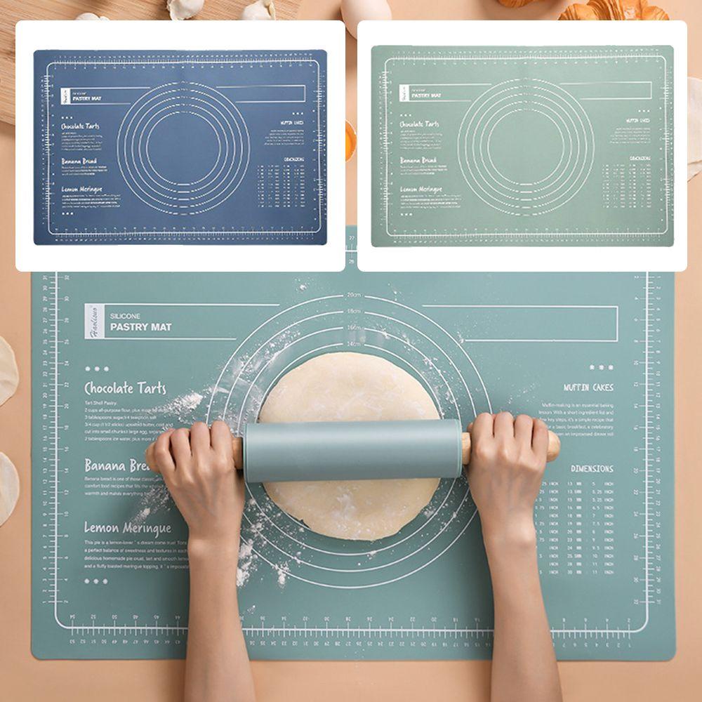 Thảm Nhào Bột Làm Bánh Có Thước Đo Tiện Dụng