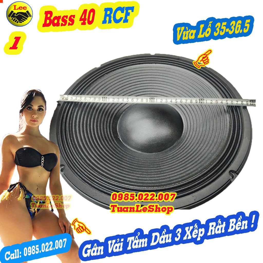 2 CỦ LOA BASS 4 TẤC TỪ 220 COIL 100 RCF NHẬP KHẨU -CỦ LOA RỜI - GIÁ 2 CHIẾC