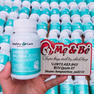 Viên Uống Ginkgo Biloba Úc [date xa] mẫu mới