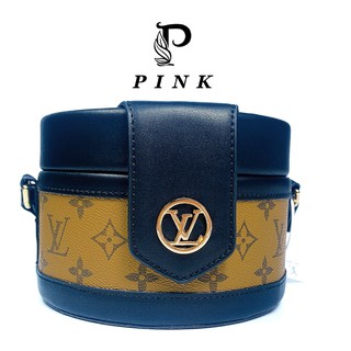 Túi xách nữ cao cấp ,túi xách nữ hàng hiệu cặp lồng độc lạ 2 màu P16 - PINK SHOP