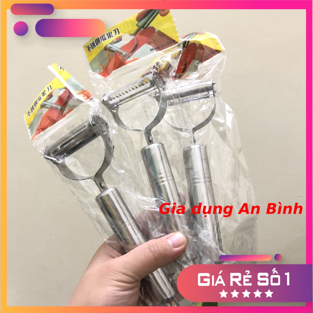 [TIỆN LỢI] Nạo Hoa Quả, Rau Củ Bằng Inox Đa Năng Siêu Bền