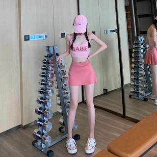 Set áo váy thể thao Ulzzang (sẵn)