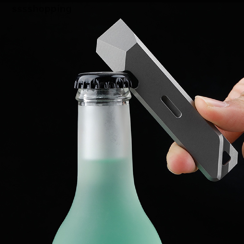 Móc Khóa Bằng Hợp Kim Titan TC4 EDC Tiện Dụng Khi Đi Cắm Trại