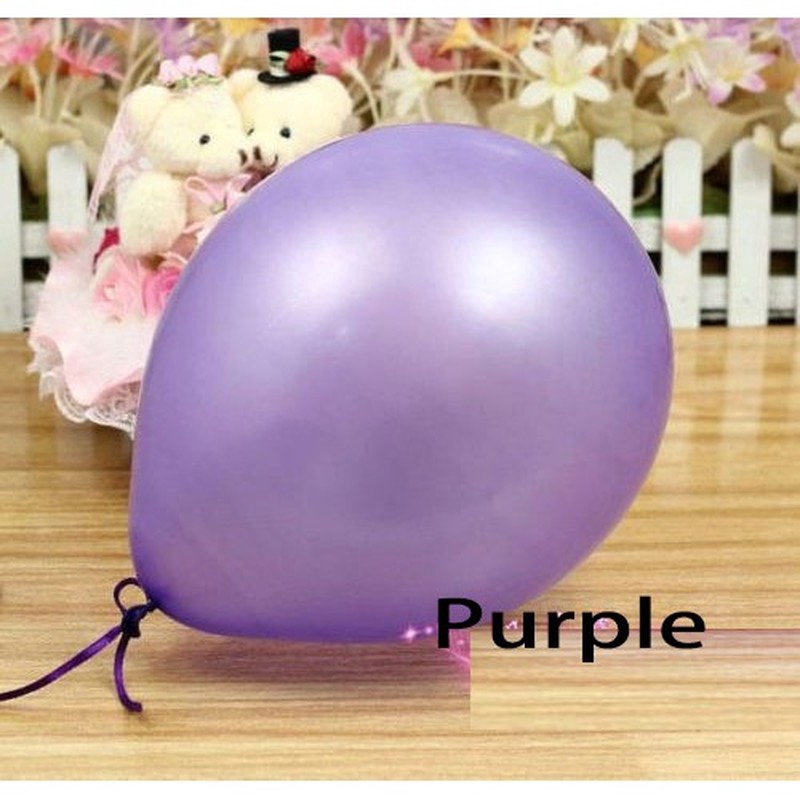 Bộ 100 bong bóng nhiều màu sắc chất liệu latex kích thước 10"