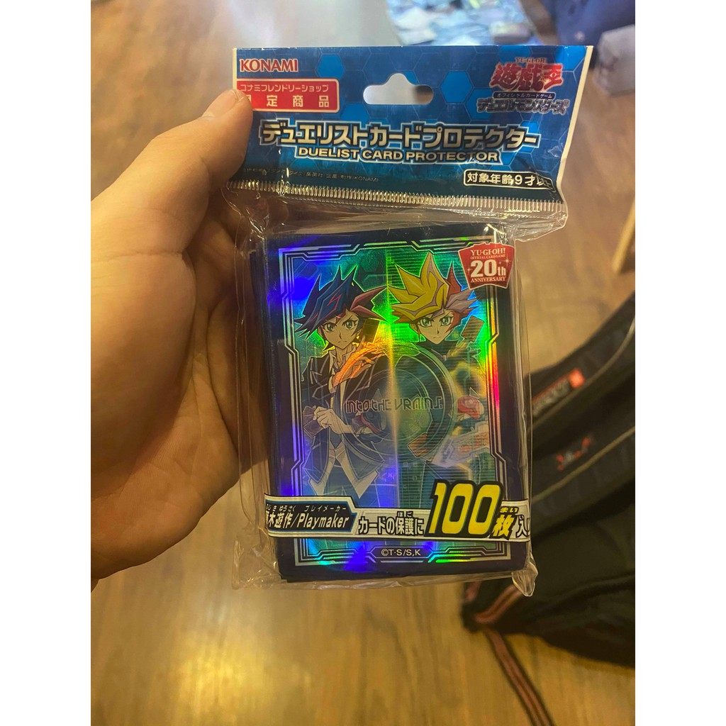 Bọc bài chính hãng Yugioh Size - Playmaker bịch 100 cái - Sleeve