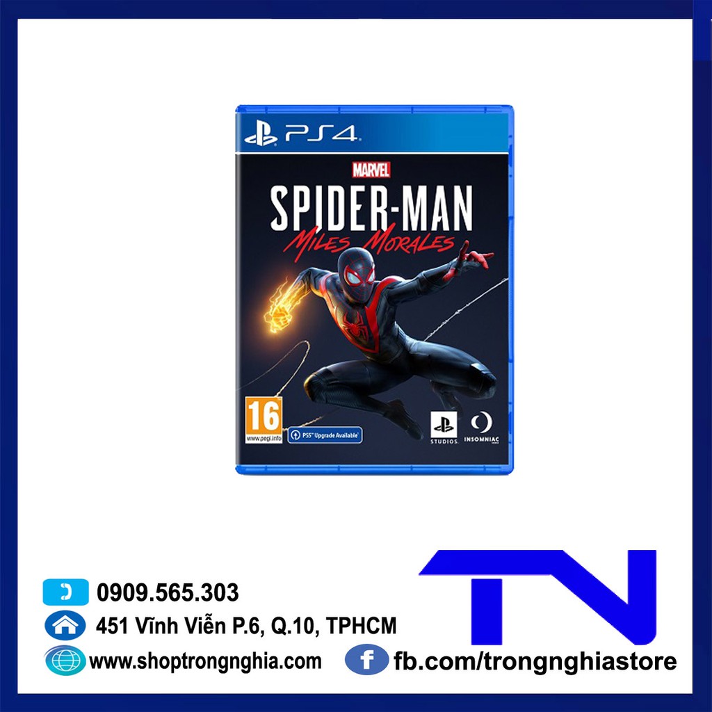 Đĩa game PS4 - Spiderman Marvel's SpiderMan: Miles Morales