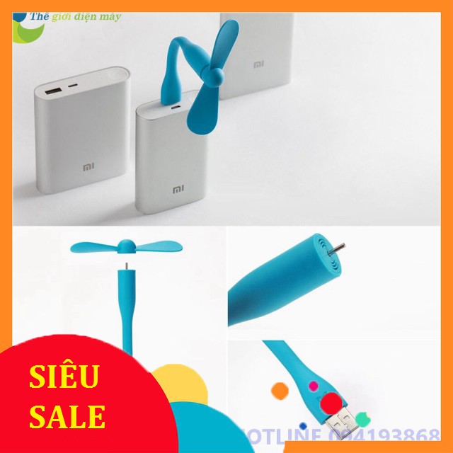 [SiêuRẻ] Quạt USB Xiaomi ZMI AF212 gen 2 có nút chỉnh tốc độ, bật tắt - Shop Thế GIới Điện Máy .