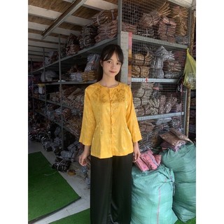 đồ lam đi chùa(bà ba gấm) nguyên bộ
