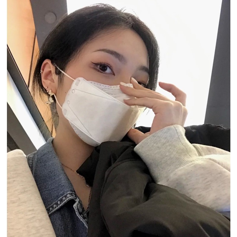 kf94 Korea mask 10pcs disposable Masks Anti-fog, Dust-proof, Breathable and PM2.5 adult Masks black/white/rainbow color | BigBuy360 - bigbuy360.vn