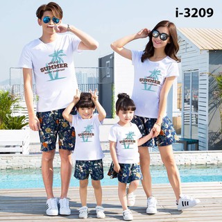I3209 áo phông gia đình cotton 4 chiều, giá rẻ