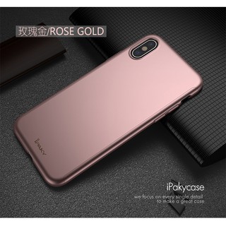 Iphone X - Ốp Cứng 2 Mảnh Chính Hãng Ipaky ( Tặng kèm dán cường lực mặt trước )