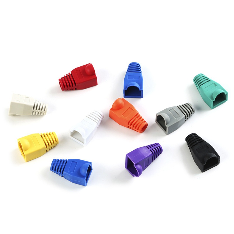 100 Dây Cáp Mạng Nhiều Màu Sắc CAT5E CAT6 RJ45
