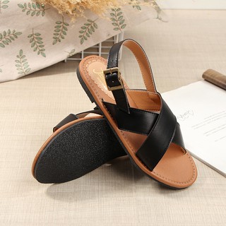 (Sẵn+ clip tự quay) Sandal quai chéo