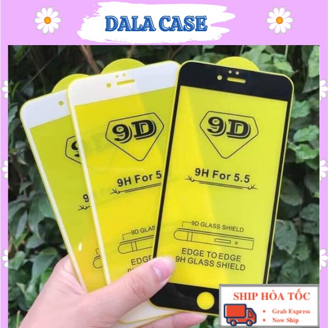 [Freeship Đơn 50k]Miếng Dán Cường Lực Full Màn Hình 9d, 10d Iphone 6/6s/6p/6Sp/7/8/7p/8p/x/xr/xsmax/11/11pro/11promax