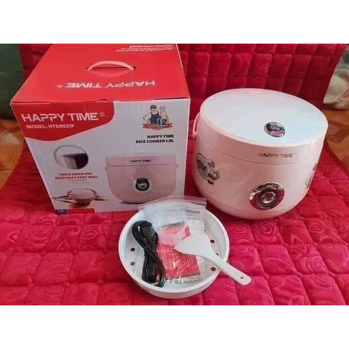 Nồi cơm điện happy tine.chính hãng sunhouse dung tích 1.8l. điện áp 220v-50hz.🔥✅🎁 NỔI CƠM 1,8 LÍT HAPPY TIME CỦA SUNHOUS