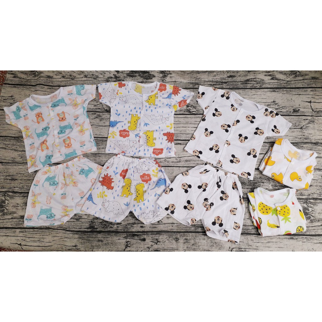 (Combo 2 bộ) Bộ quần áo cộc cotton giấy siêu mỏng NOUBB cho bé mặc mùa hè GIÁ CỰC RẺ (CÓ ẢNH THẬT)