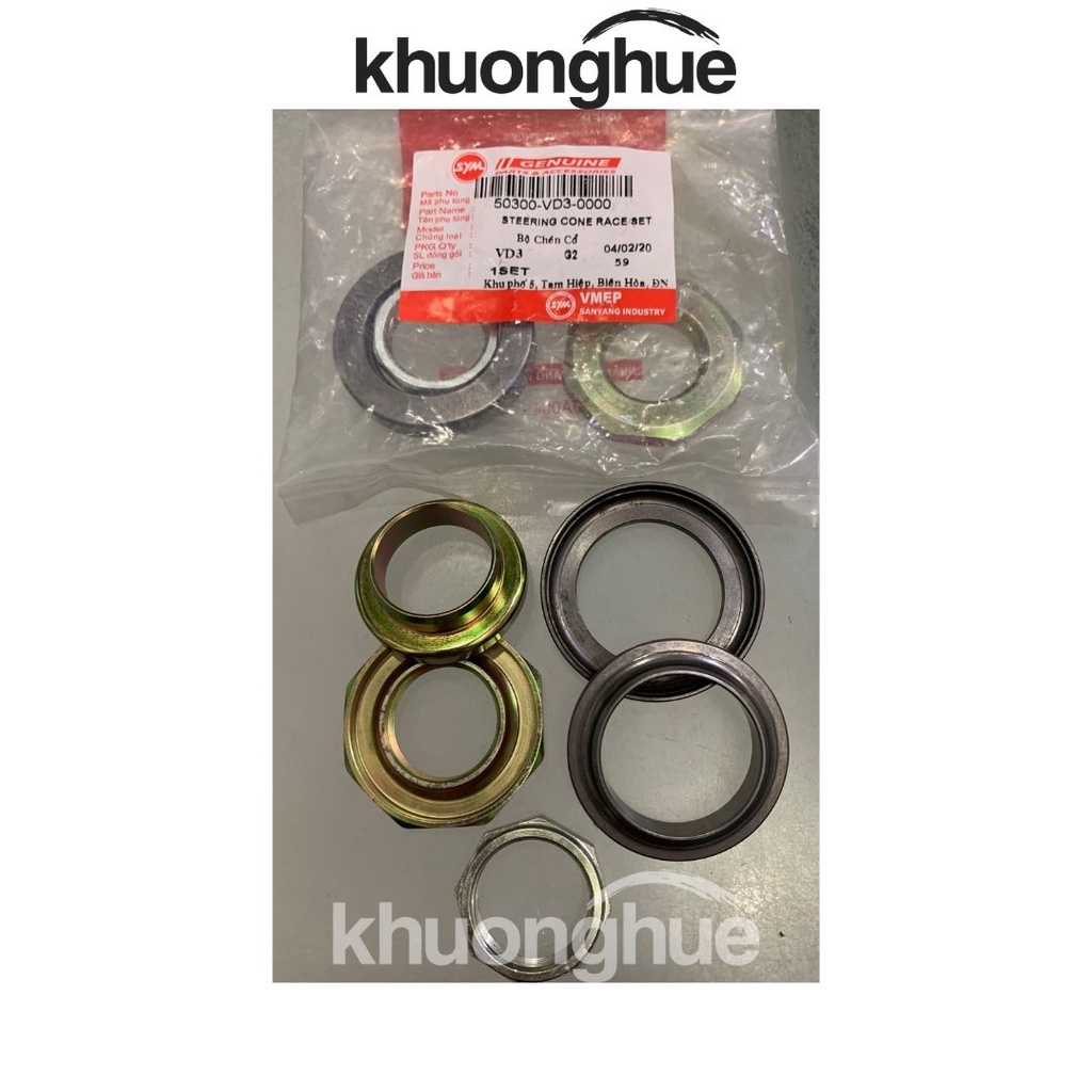 Bộ Chén Đạn Cổ Xe Angela - Magic 100cc - Star 110cc Chính Hãng SYM