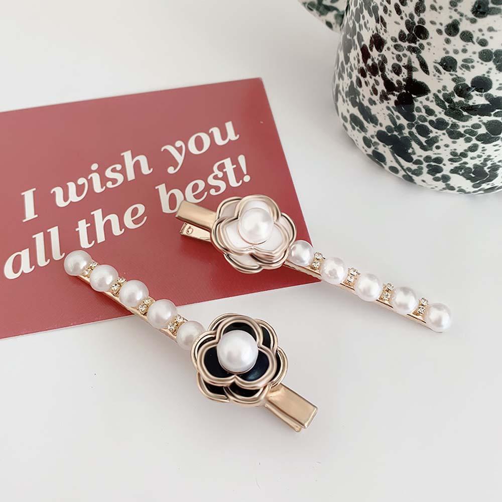 Kẹp Tóc Hoa Trà Hàn Quốc Cho Nữ