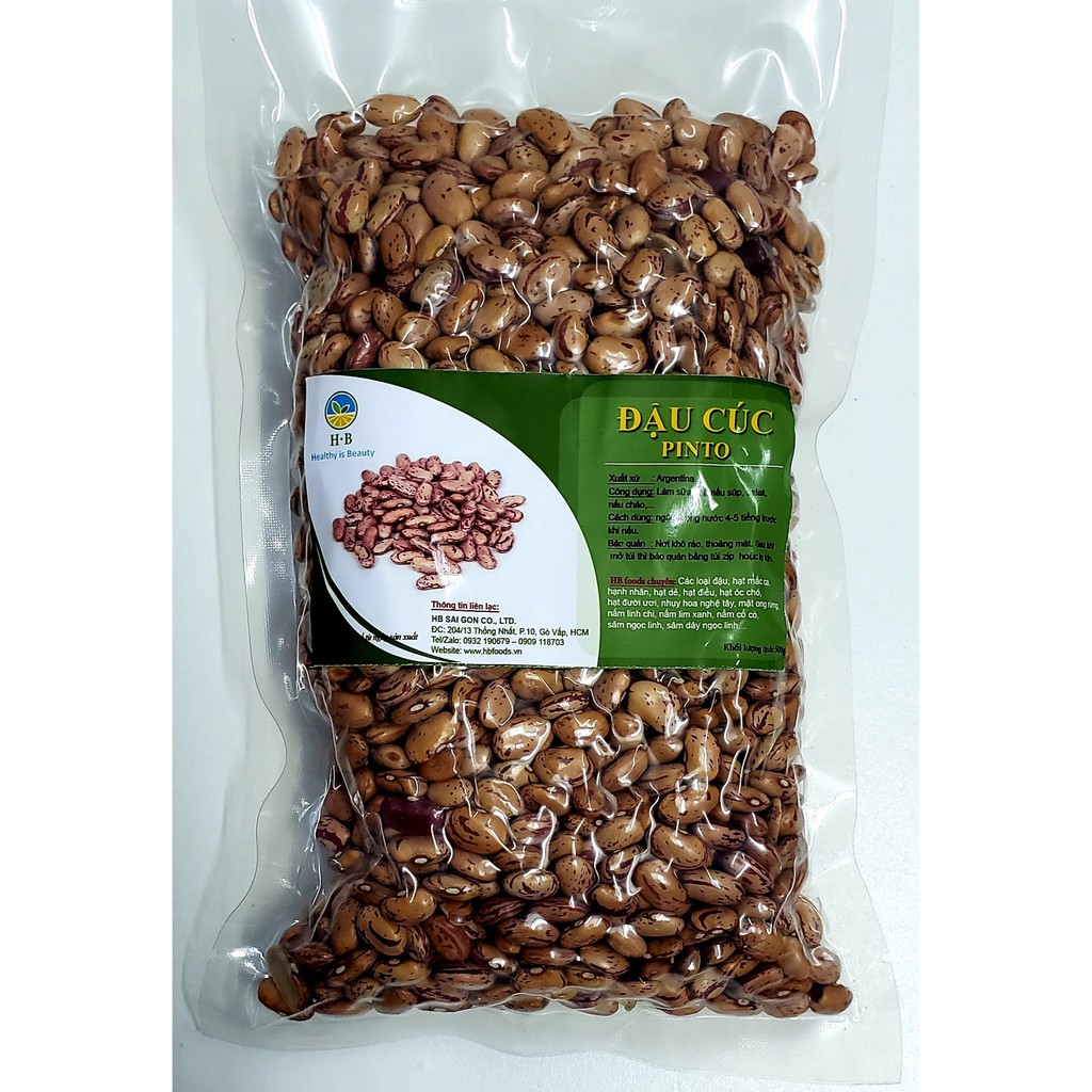 Đậu Cúc Pinto - Argentina, 500g
