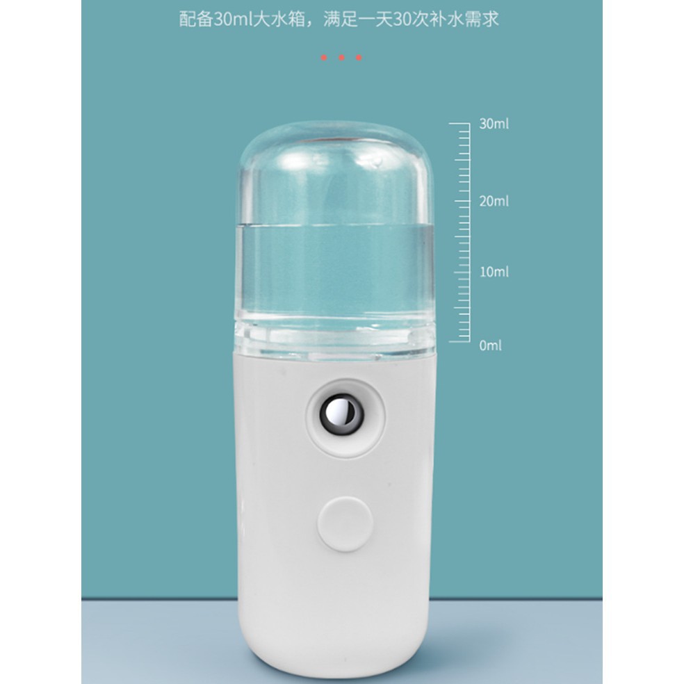 Máy phun sương xịt khoáng NANO MINI 30ml sạc điện cáp USB ( cái này quá hot rồi ko cần giới thiệu ) | BigBuy360 - bigbuy360.vn