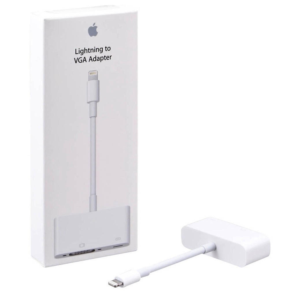 Dây Cáp Chuyển Đổi Lightning Sang VGA Apple MD825ZA/A - Hàng Chính Hãng