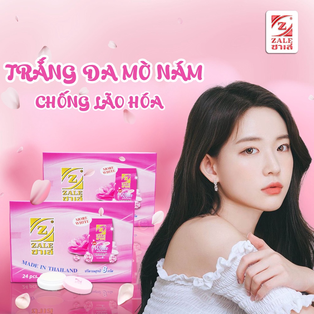 KEM DƯỠNG TRẮNG DA ZALE HỒNG 8G - THÙNG 12 HỘP 288 HỦ