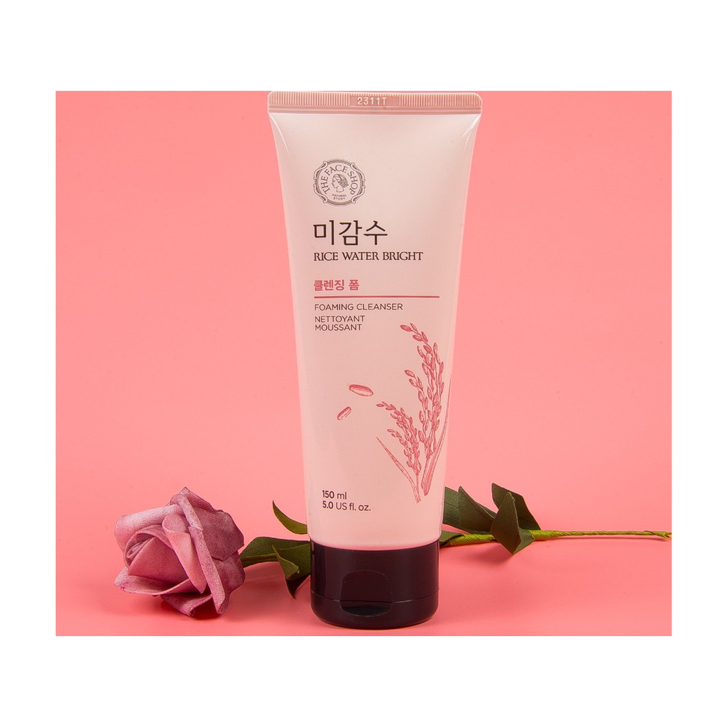 Sữa Rửa Mặt The Face Shop Gạo Rice Water Bright Foaming Cleanser 150ml