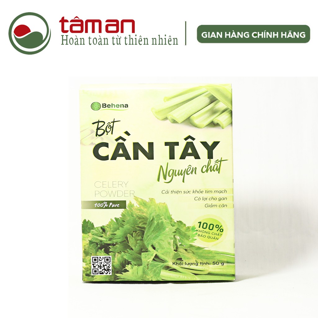 Bột cần tây nguyên chất BEHENA - Giảm cân hiệu quả, chống lão hóa ngừa ung thư