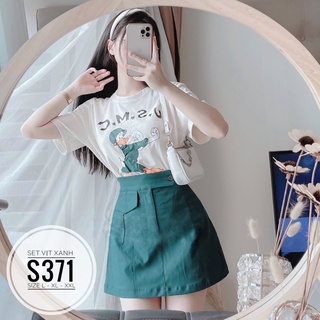 Bigsize Set vịt xanh S371