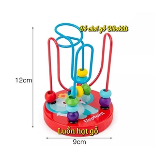đồ chơi gỗ thông minh giúp bé phát triển trí não