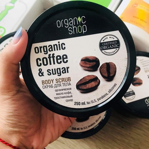 Tẩy Tế Bào Chết Toàn Thân Organic Shop Organic Coffee & Sugar Body Scrub 250ml | BigBuy360 - bigbuy360.vn