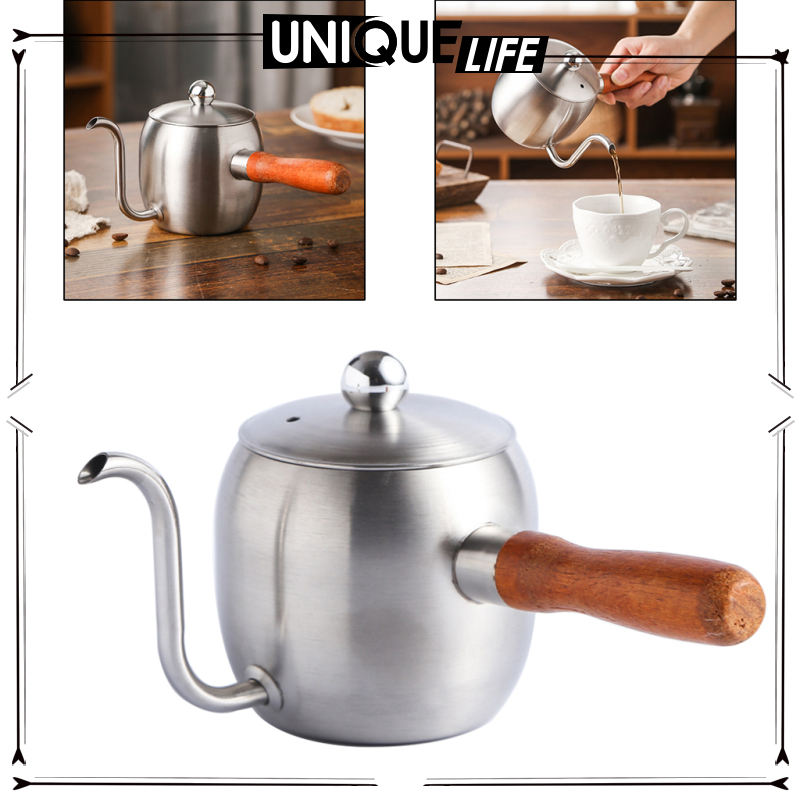 [Niuniu appliances]Pour Over Coffee Kettle - Premium Stainless Steel Gooseneck Kettle for Drip Coffee - Works on Stove and Heat Source