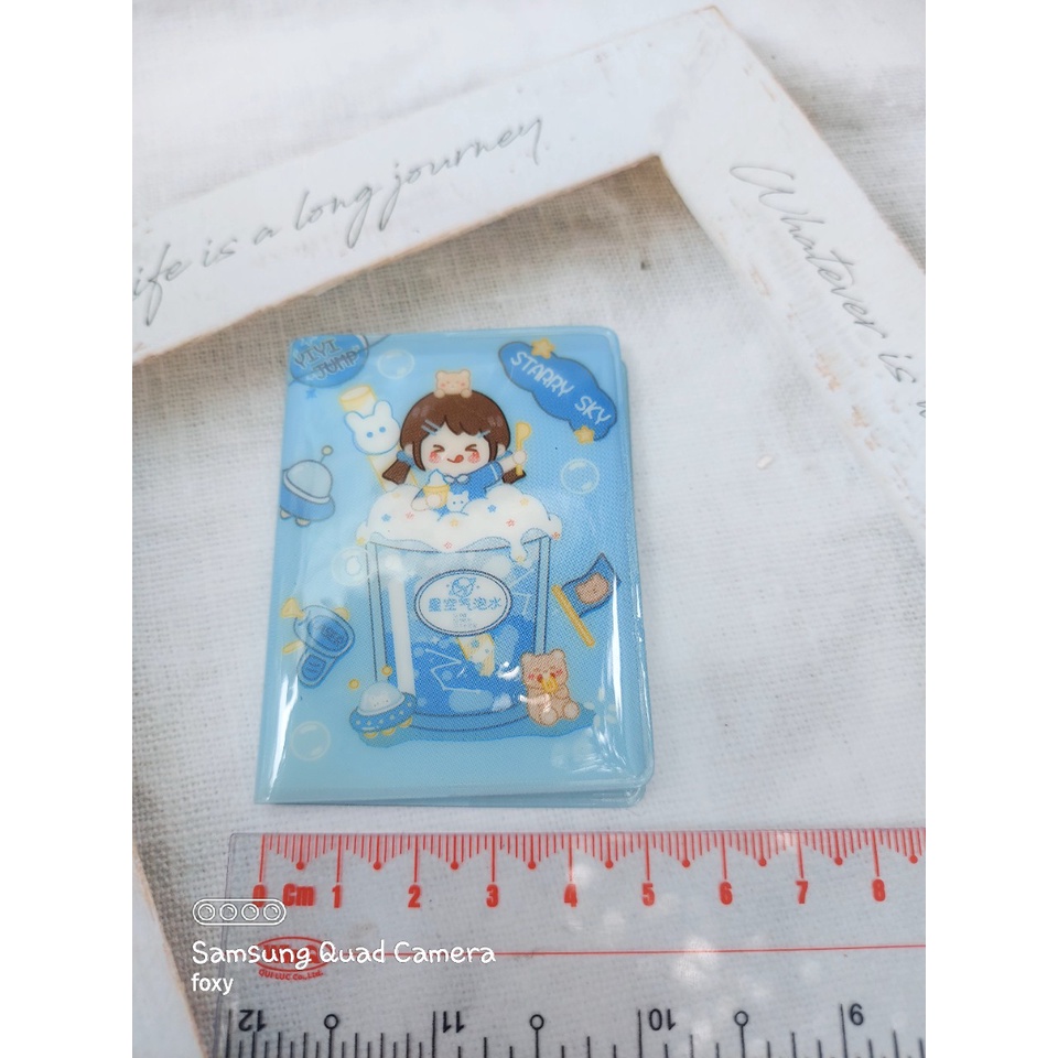 Sổ tay nhí hoạt hình ,size 5 x 6,8 cm có sẵn lỗ làm móc khóa