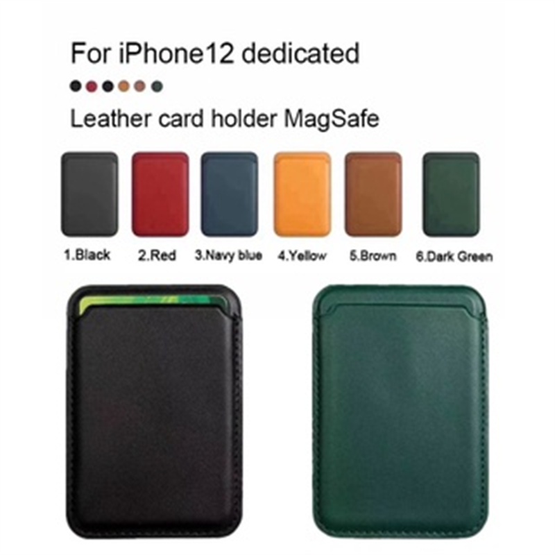 Ốp Điện Thoại Da PU Có Ngăn Đựng Thẻ Từ Tính Cho iPhone 12 Pro Max Mini