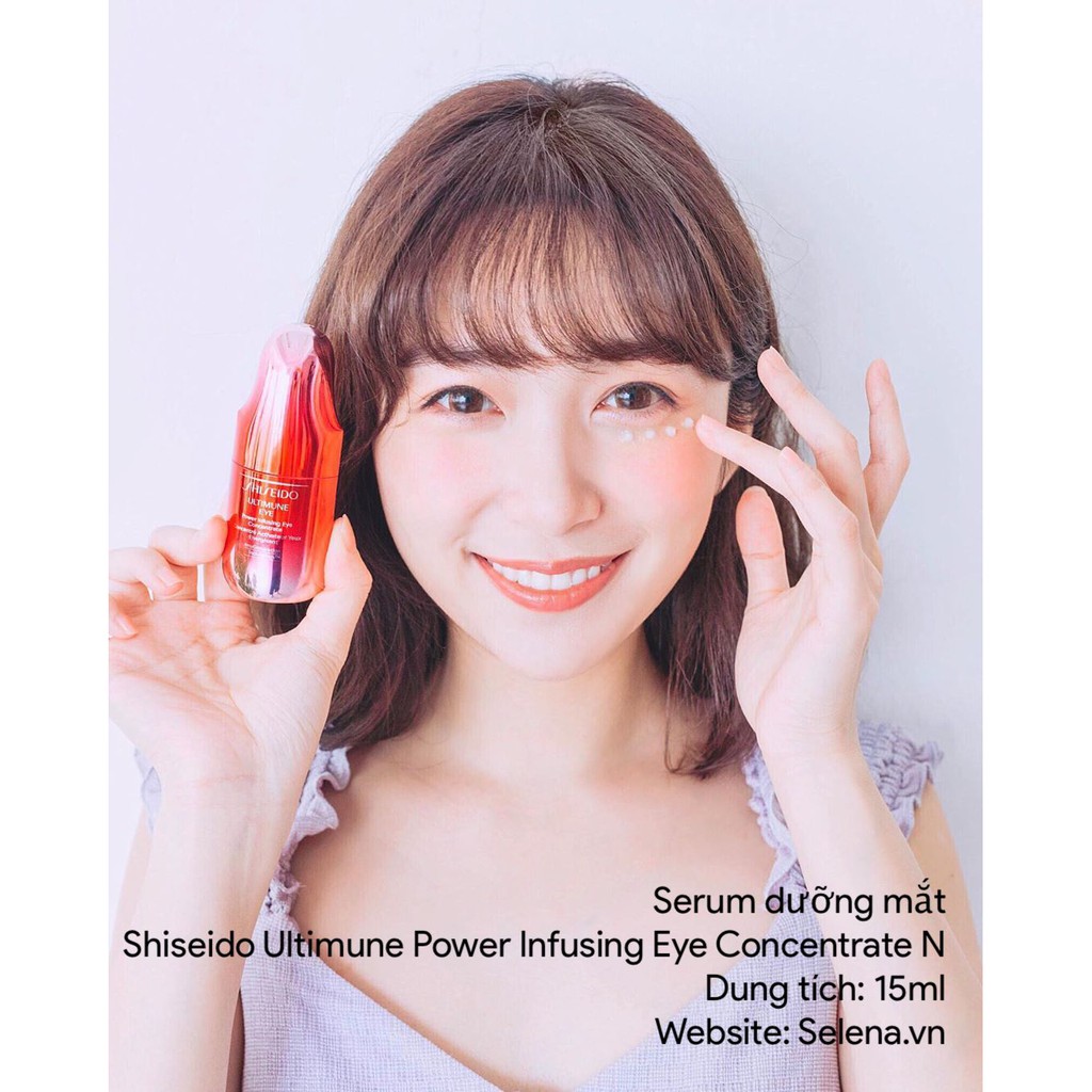 Serum dưỡng mắt Shiseido Ultimune Power Infusing Eye Concentrate N 15ml