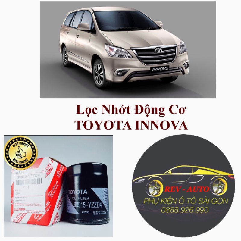Lọc Nhớt Máy ô tô Toyota Innova- Quà tặng