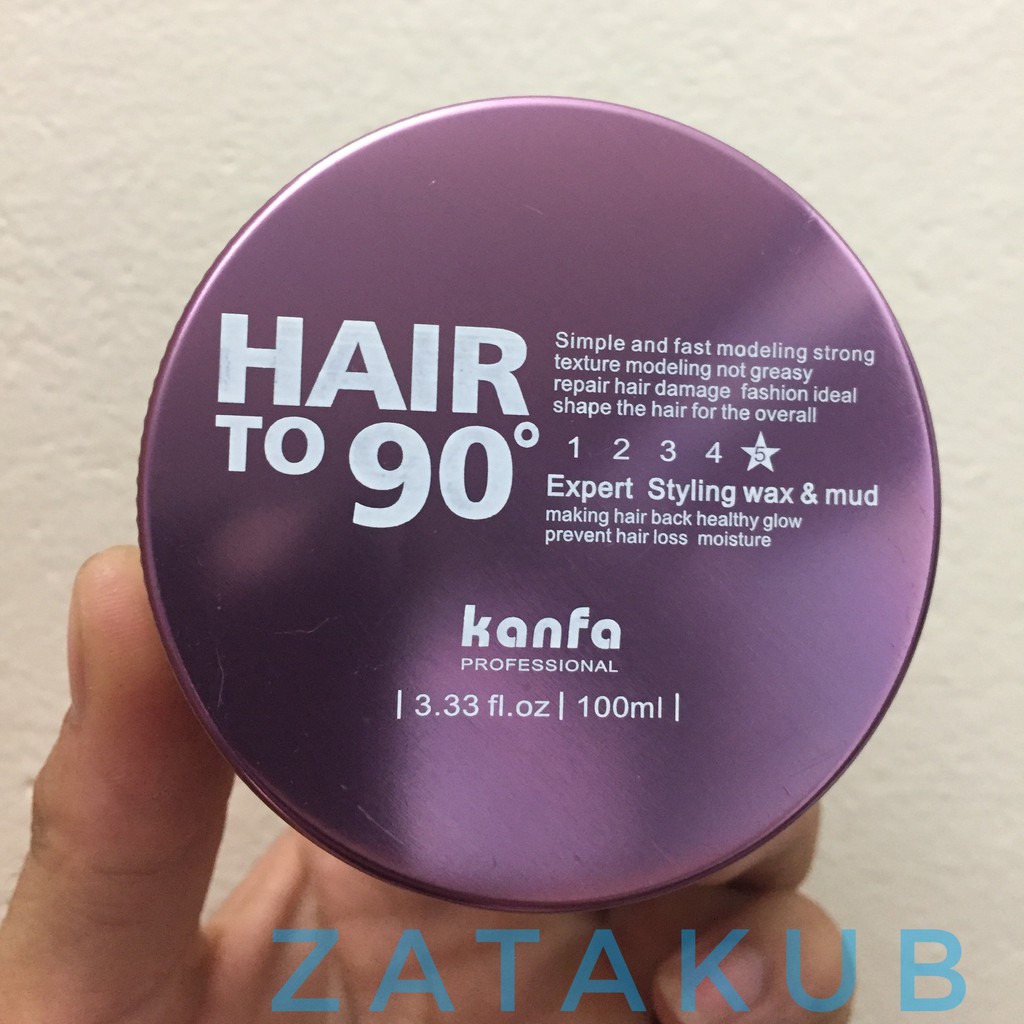 Sáp Vuốt Tóc Hair To 90 Kanfa 100ml (Sự kết hợp 2 trong 1)