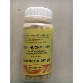 Berberin Đại Uy hỗ trợ giảm đầy bụng, tiêu chảy, rối loạn tiêu hoá