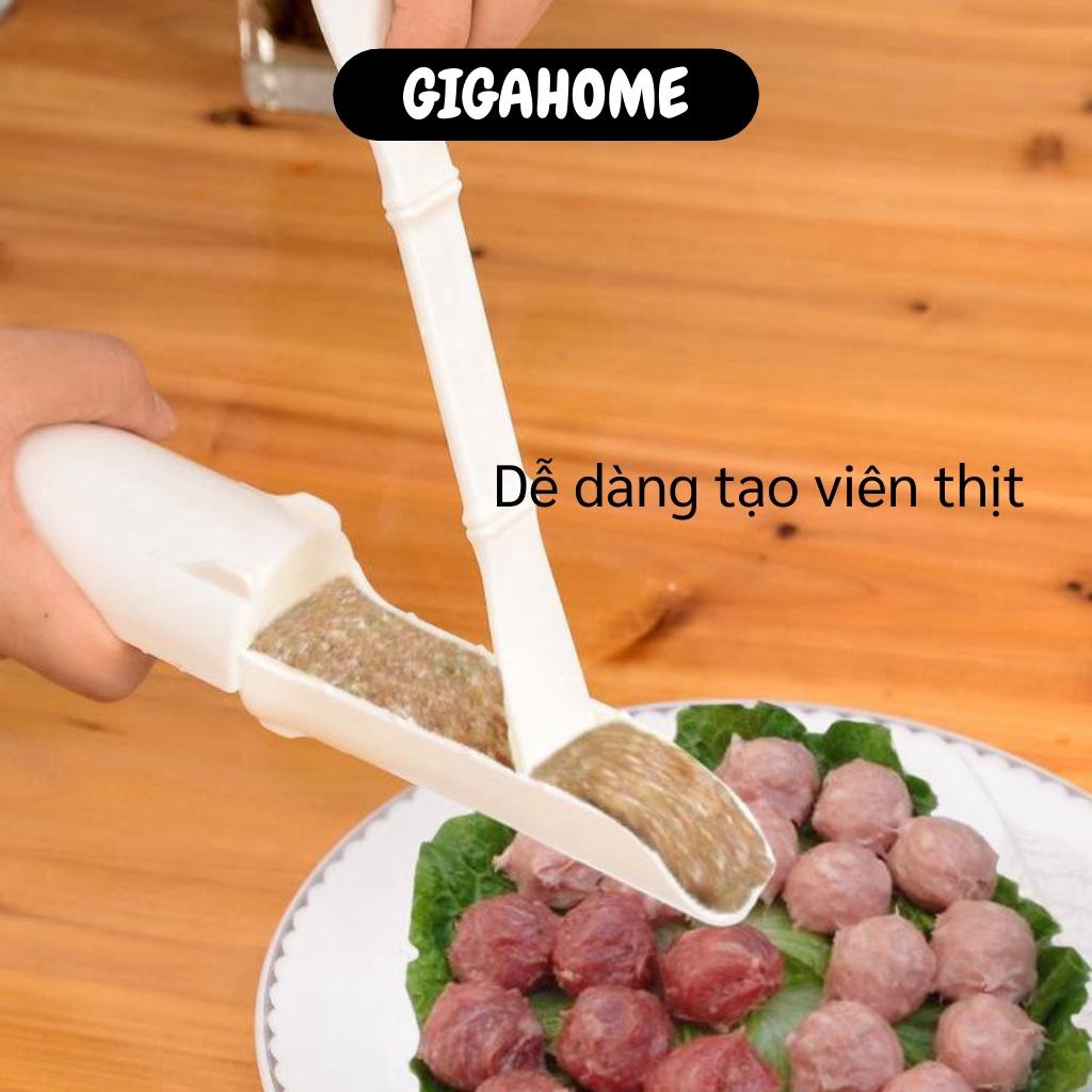 Dụng cụ làm thịt viên   GIÁ VỐN]  Dụng cụ chia thịt viên tiện lợi bằng nhựa giữ an toàn cho tay bạn khỏi hơi nóng 6370