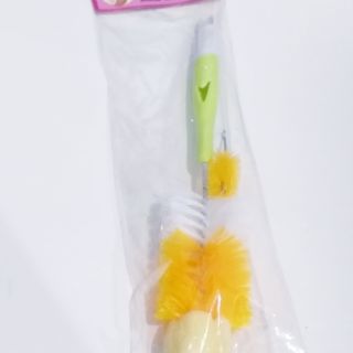 Bộ 2 chi tiết cọ rữa bình sữa cho bé (1 lớn,1 nhỏ)