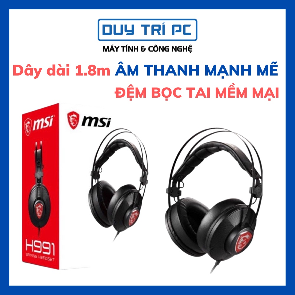Tai Nghe MSI H991 vừa nghe trên Smarphone và PC