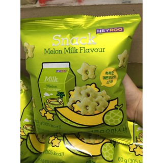 Snack Sữa Dưa Lưới 1Thùng 12 gói 60g ( Korean )🍈🍈