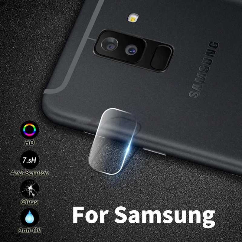 Kính Cường Lực Bảo Vệ Camera Chống Xước Cho Samsung Galaxy J2 J6 J4 J7 J8 J3 Pro Plus Prime