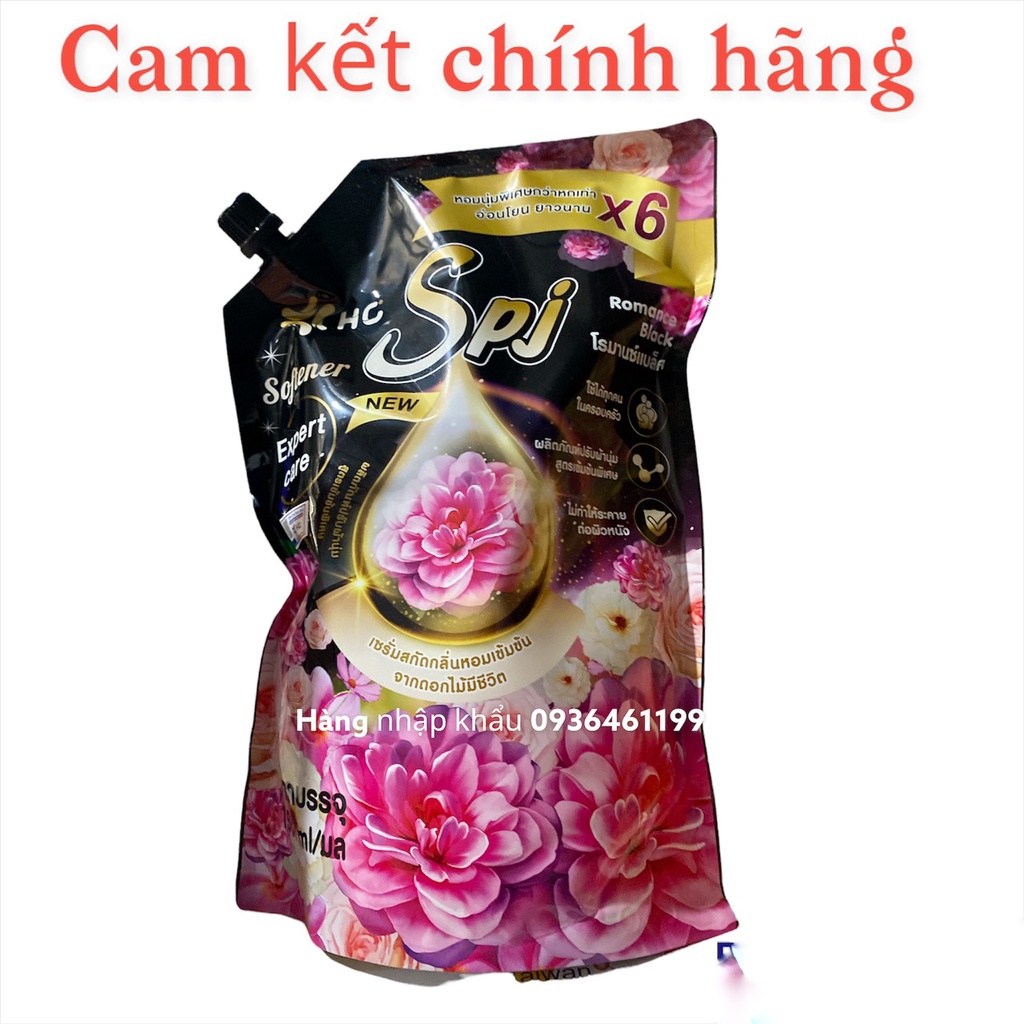 (Hàng Công ty)Túi Nước xả quần áo siêu thơm SPJ-HC for 1300ml Thái Lan