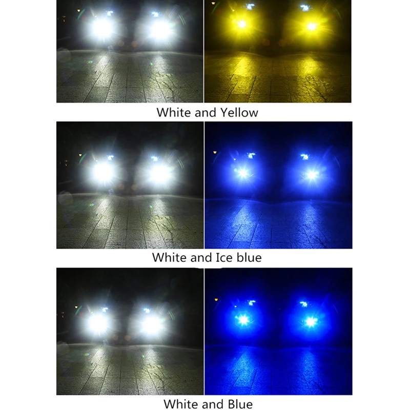 Set 2 Đèn led Sương Mù h11 Ánh Sáng Trắng 6000k 80w Cho mitsubishi xpander 2017 2018 2019-2023 p13w
